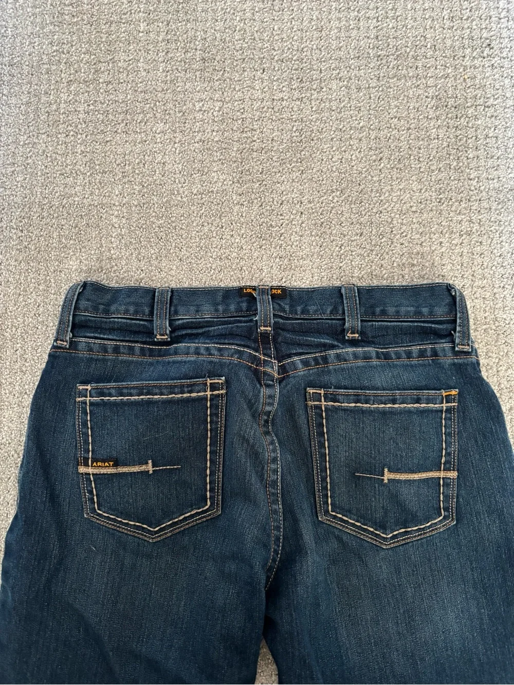 Ariat Rebar M4 Relaxed Boot Cut Jeans Men’s 35x32